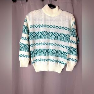 Women’s 80’s Rainbow Ridges  Sweater